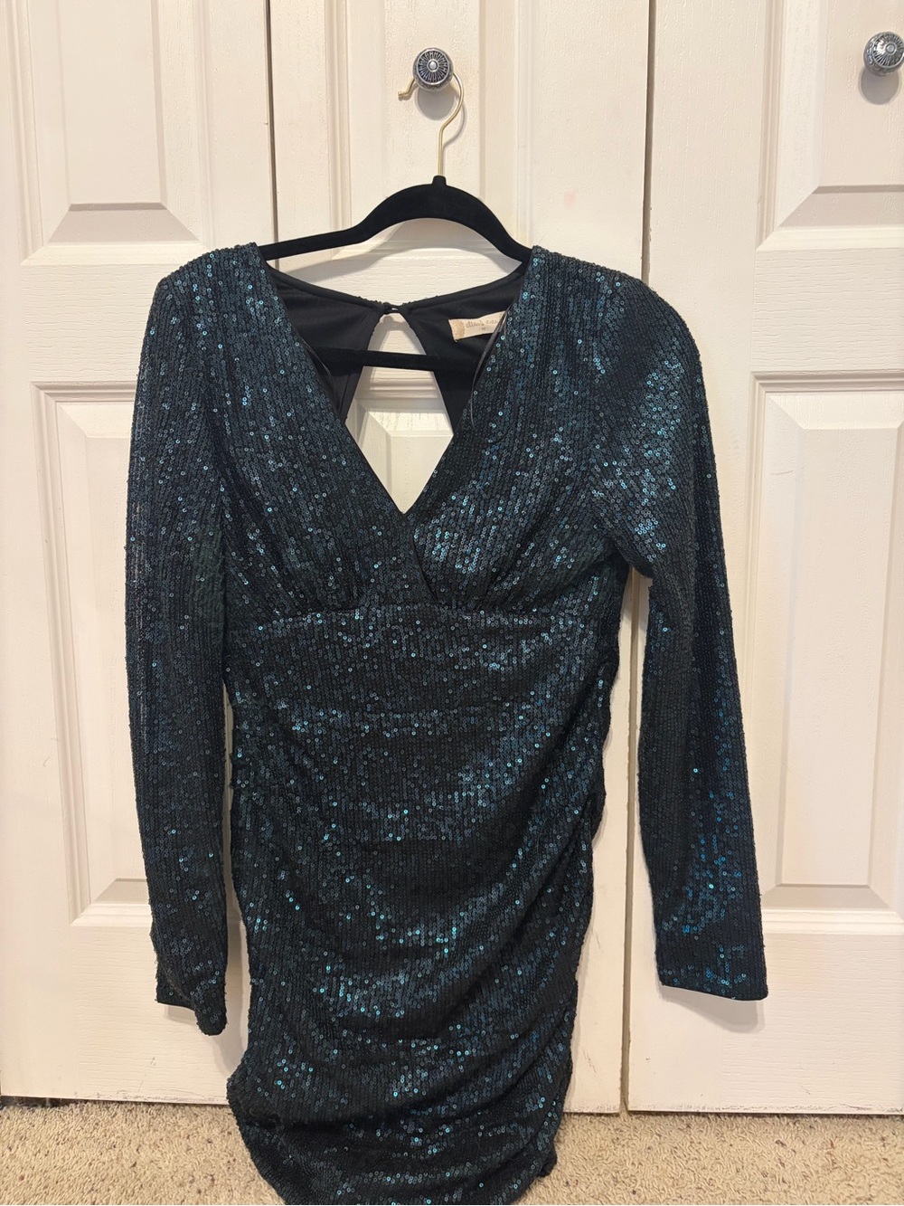 Altrd State green sequin mini dress